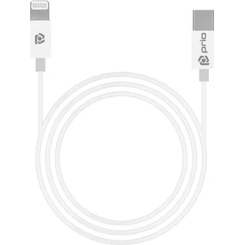 Datový kabel Prio Datový kabel z USB-C do Apple Lightning, 1m