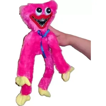 plyšák Huggy Wuggy plyšová hračka 40 cm - růžový