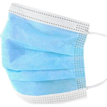 respirátor Hygienická maska na obličej, třívrstvá, 10 ks