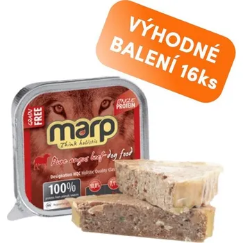 Krmivo pro psa Marp Holistic Marp Angus Beef vanička pro psy s hovězím 16x100g