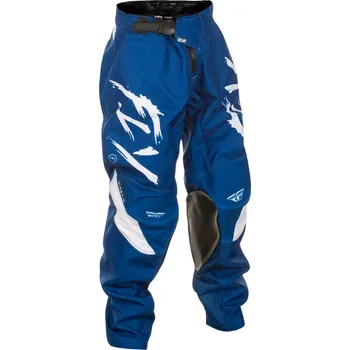 Moto kalhoty Kalhoty KINETIC STOKE, FLY RACING - USA 2025 dětské (modrá/bílá) (Velikost: 24)