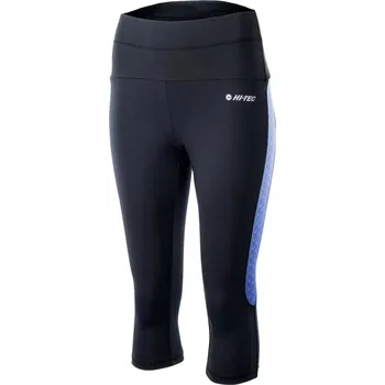 Dámské kalhoty Kalhoty Hitec Lady Isab 3/4 black/deep blue S