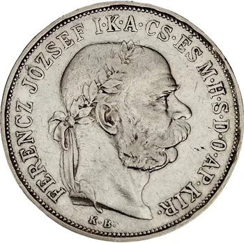 Stříbrná mince 5 Koruna František Josef I. Uherská ražba 1900 24 g
