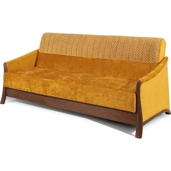 Pohovka Rozkládací pohovka s úložným prostorem MODEL L pohovka s čalouněním zadní části