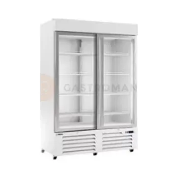 Chladicí vitrína s osvětleným panelem 1376x740x2115 mm | ASBER, APE-952-CC HC BL