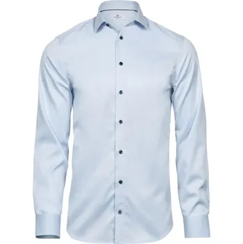 Tee Jays Luxusní keprová košile Slim Fit s dlouhým rukávem TJ 4021