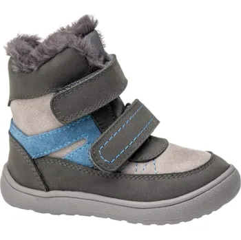 Chlapecké tenisky PROTETIKA BAREFOOT dětská zimní obuv RODRIGO GRIS s membránou PRO-tex Velikost: 35