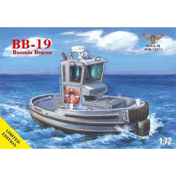 Plastikový model BB-19 Boomin Beaver Security Tug Boat - Sova Models SVM-72071