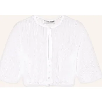 Dámská halenka Hammerschmid Dámská Dirndl Halenka Dunja Z Krajky, bílá, 38