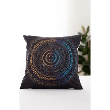 Bytový textil Povlak na polštář mikroplyš 45 × 45 cm - Buddha 1