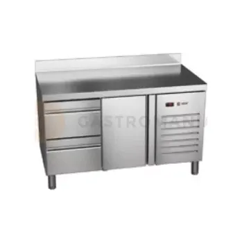 Chladicí stůl 600 mm se zásuvkami 1492x600x850 mm | ASBER, ETP-6-150-12 HC SB40 Essenzial Line