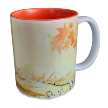 Hrneček z rýmovníku Motiv: Podzimní