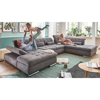 Sedací souprava Velká sedací souprava ve tvaru U SANTA LUCIA Pravý roh