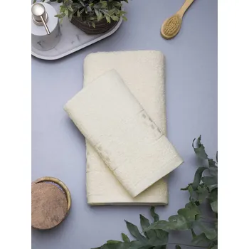 Ručník Froté ručník 50 × 100 cm - Paolo krémový