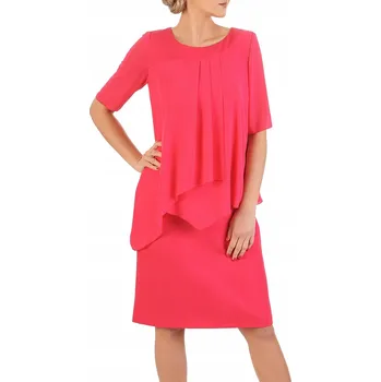 Dámské šaty Šaty Evita 42 let na svatební hostina, elegantní na slavnostní přijímání vícebarevná