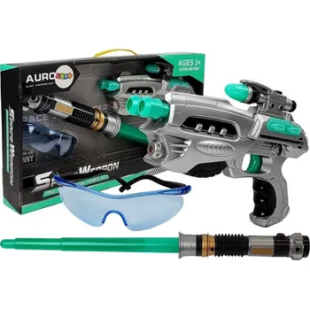Dětská zbraň Mamido Světelný meč a vesmírná pistole