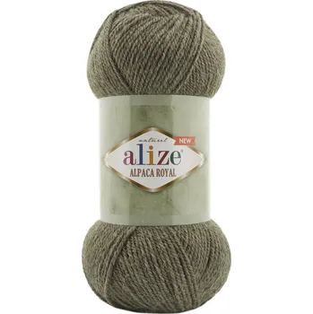 Galanterie Alize Příze Alpaca royal new 577 khaki