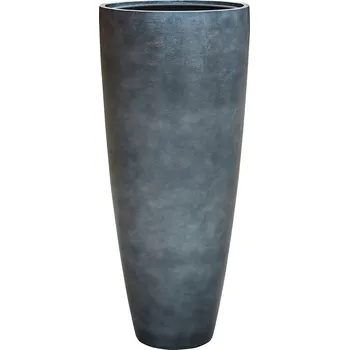 Květináč Metallic partner grey mat 40x90cm + doprava zdarma