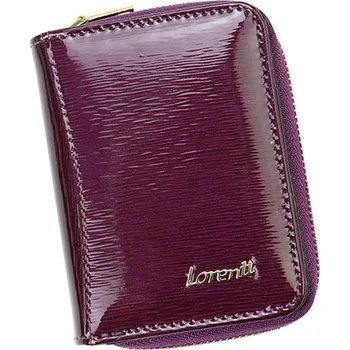 Peněženka Mini dámská fialová kožená peněženka Lorenti L6268