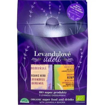 Dárkový potravinový koš BIO Levandule Chodouňská - BIO Levandule Chodouňská Harmonie těla mysli a duše s BIO Levandulí Chodouňskou