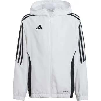 Bílá dětská větrovka adidas Tiro Aeroready, 140CM i476_4401461