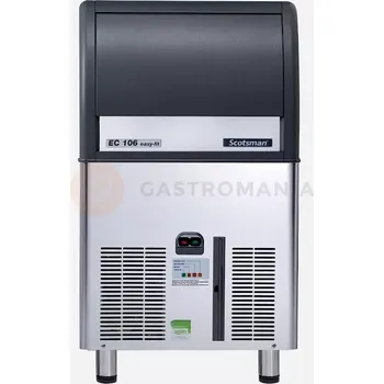 Barová židle Výrobník ledu 531x600x840 mm chlazený vzduchem, kostkový led Gourmet M, L | SCOTSMAN, EC 106