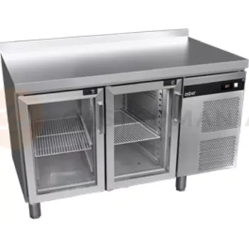 Chladicí stůl s prosklenými dveřmi 700 mm GN 1/1 1342x700x850 mm | ASBER, GGTP-7-135-20 SB40 LC GD Green Line