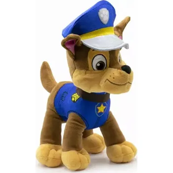 plyšák Chase - plyšová postavička z pohádek Tlapková Patrola (Paw Patrol - Chase - 20 cm)