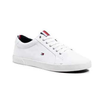 Pánská obuv Sneakersy Tommy Hilfiger Iconic Long Lace Sneaker FM0FM01536 Bílá 43