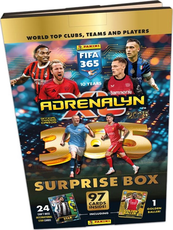 9 Recenzí Panini FIFA 365 Adrenalyn XL 2025 adventní kalendář - Zbozi.cz