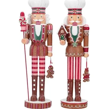 Vánoční ozdoba Tim Stor Louskáček perníček 45,5cm 1 kus 1 kus