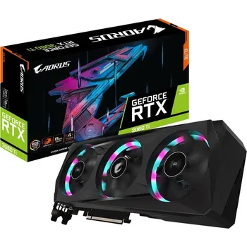 Grafická karta Gigabyte RTX 3060 Ti AORUS ELITE 8G, LHR Rev. 2.0, RTX 3060 Ti, 8GB GRRD6, 2xDP, 2xHDMI GV-N306TAORUS E-8GD 2.0