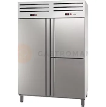 Dvouteplotní chladicí a mrazicí skříň 1400 l, GN 2/1 1388x826x2008 mm | ASBER, ECPM-1403 HC Essenzial Line
