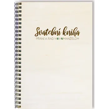 Svatební dekorace Svatební kniha rad novomanželům malá Barva: Modrá, Počet listů: 50 listů +60Kč, Papír uvnitř: bílý papír +0Kč