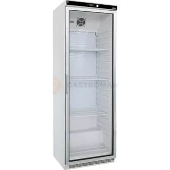 Lednice Chladicí skříň s prosklenými dveřmi, bílá 626x740x1865 mm | ASBER, WLP-450 GLASS