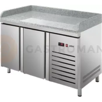 Chladicí stůl na pizzu 700 mm GN 1/1 1342x700x850 mm | ASBER, ETP-7-135-20 HC GR