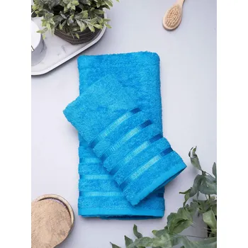 Bambusový ručník 50 × 100 cm - Noemi tyrkysový