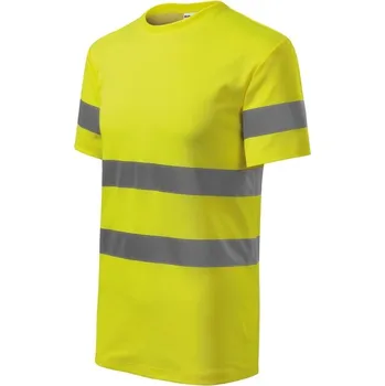 Pánské tričko HV Protect tričko unisex XXXL fluorescenční žlutá