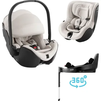 Autosedačka Britax Autosedačka set Baby-Safe Pro + Vario Base 5Z + autosedačka Dualfix 5z Lux, Soft Taupe