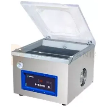 Vakuová balička délka svářecí lišty 300 mm, komora: 380x345x75 mm | ASBER, VAKSIC-10 E