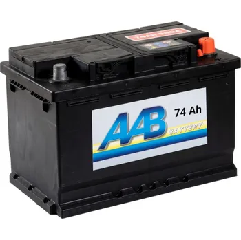Autobaterie AAB Autobaterie AAB 74Ah, 12V, 680A