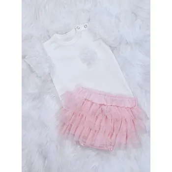 Bambarillo Bloomers s tylovými volánky RŮŽOVÁ - 80