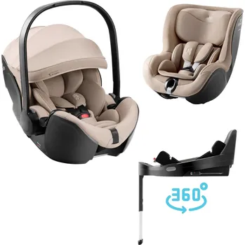 Autosedačka Britax Römer SET Autosedačka Baby-Safe Pro + Vario Base 5Z + autosedačka Dualfix 5z Style, Teak
