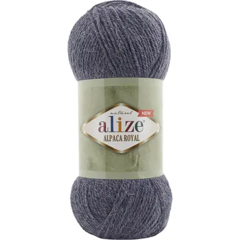 Příze Alize Příze Alpaca royal new 203 jeansová melange