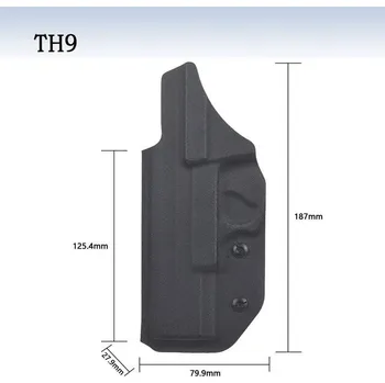 Příslušenství pro sportovní střelbu Taurus TH9 / TH40 pro praváka - vnitřní kydex 133TauP