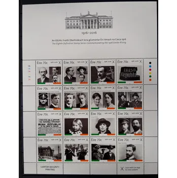 Poštovní známka Irsko ** PL 2167/82 ** 100 . výročí "Velikonočního povstání", r. 2016