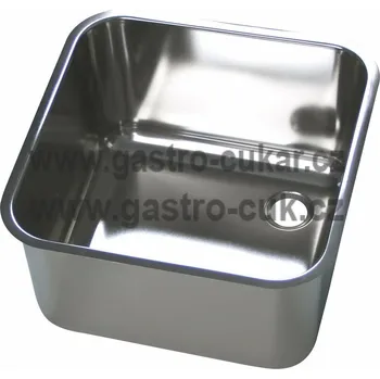 Nerezový dřez OEM Dřez lisovaný 450x450x250mm