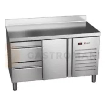 Chladicí stůl 700 mm se zásuvkami GN 1/1 2242x700x850 mm | ASBER, ETP-7-225-24 HC SB40 Essenzial Line