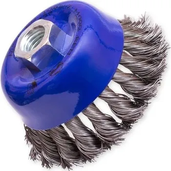 Brusný kartáč Hrnkový kartáč copánkový - ⌀ 75 mm