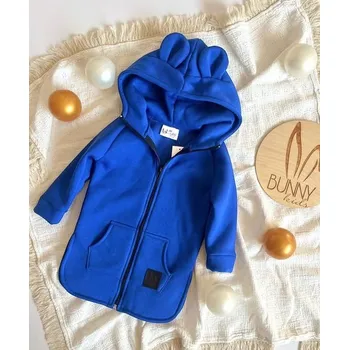 Dětská móda Bunnykids Mikino-kabátek NEW Medvídek Modrá - 92/98